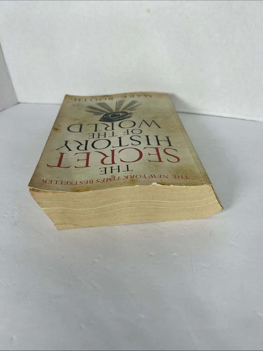 The Secret History of the World by Mark Booth - Cream & Black Cover